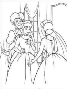 Cinderella 10 coloring page