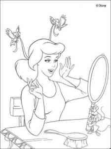 Cinderella 18 coloring page