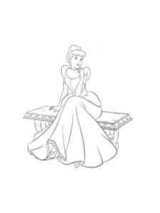 Cinderella 27 coloring page
