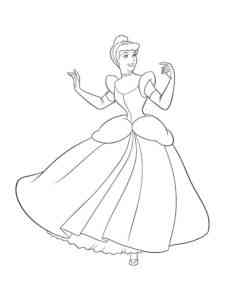 Cinderella 29 coloring page