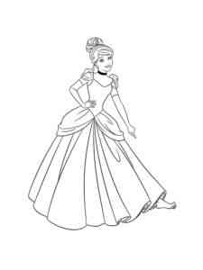 Cinderella 31 coloring page