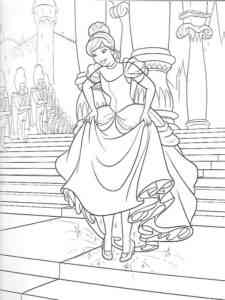 Cinderella 43 coloring page