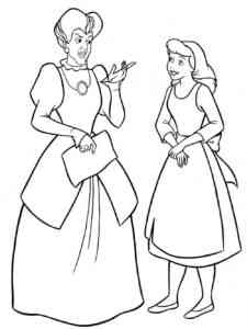 Cinderella 44 coloring page