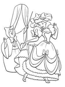 Cinderella 46 coloring page
