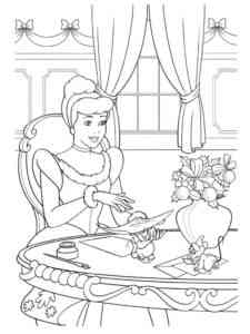 Cinderella 53 coloring page