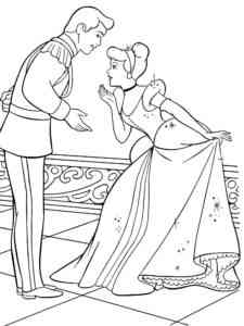 Cinderella 58 coloring page