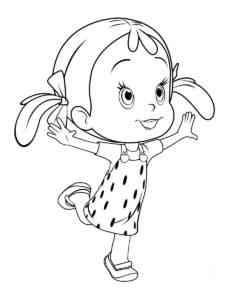 Cleo and Cuquin 10 coloring page