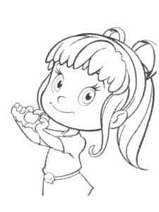 Cleo and Cuquin 12 coloring page