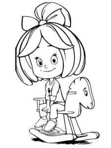 Cleo and Cuquin 14 coloring page