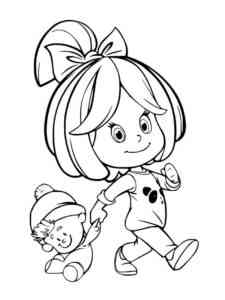 Cleo and Cuquin 17 coloring page