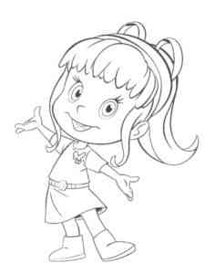 Cleo and Cuquin 9 coloring page