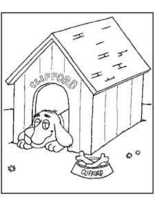 Clifford 7 coloring page