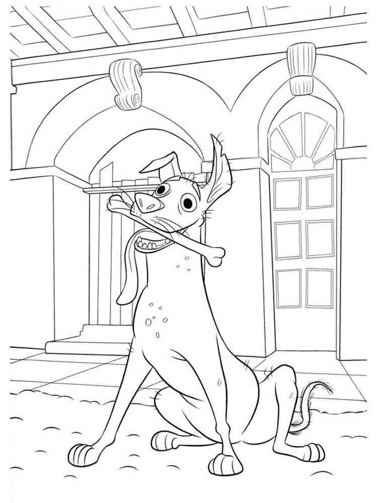 Dante from Coco coloring page