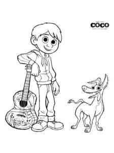 Coco 33 coloring page