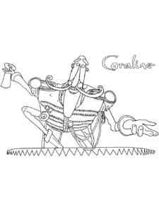 Coraline 12 coloring page