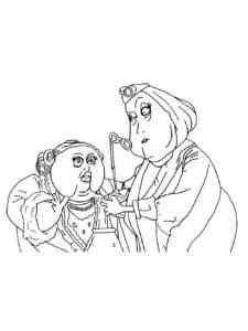 Coraline 13 coloring page