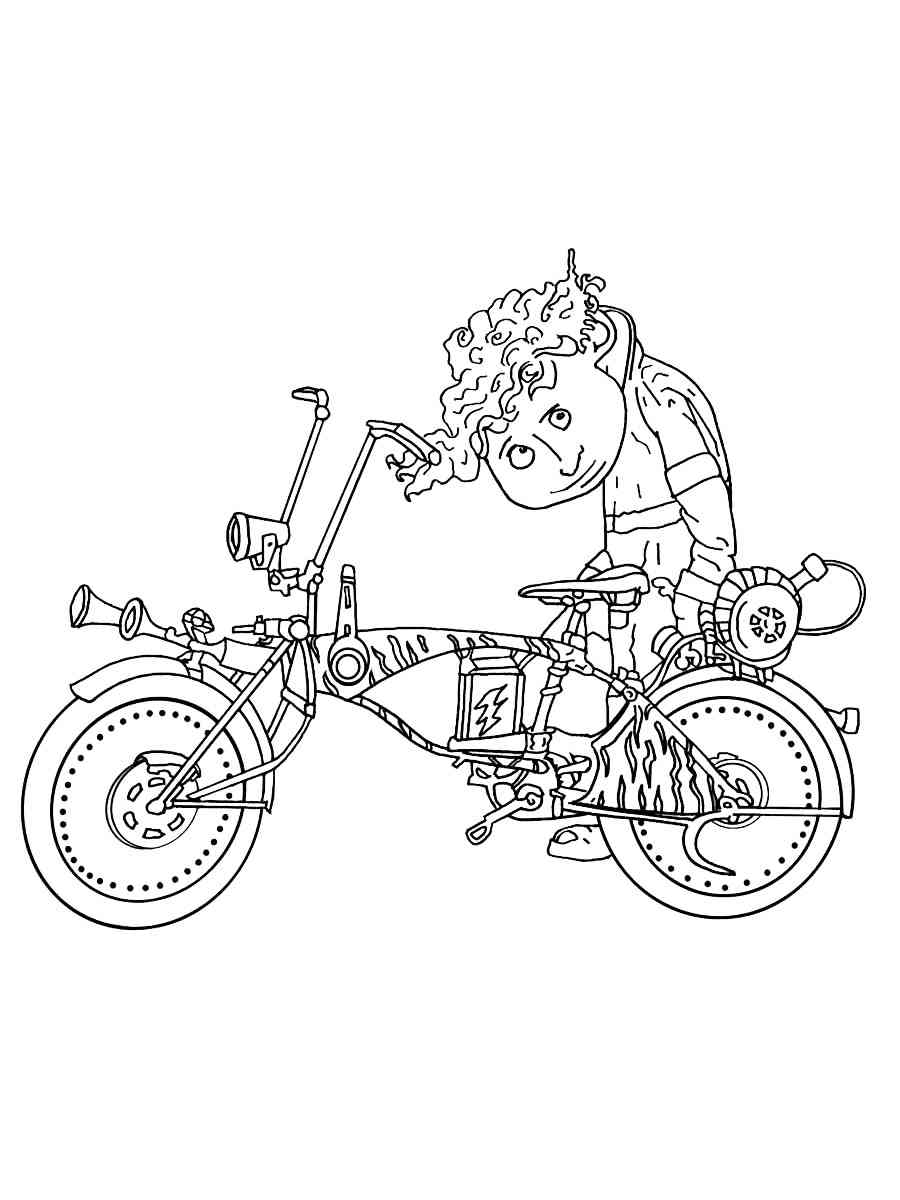 Coraline 14 coloring page