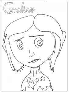 Coraline 4 coloring page