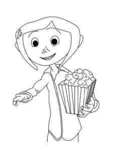 Coraline 7 coloring page