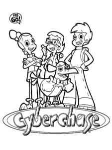 Cyberchase 12 coloring page