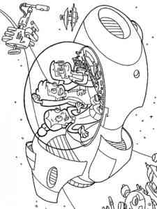 Cyberchase 3 coloring page