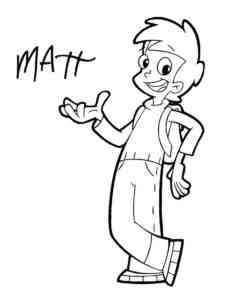 Cyberchase 4 coloring page