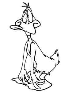 Daffy Duck 1 coloring page