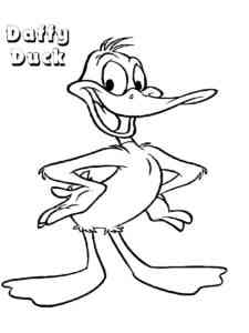 Daffy Duck 10 coloring page
