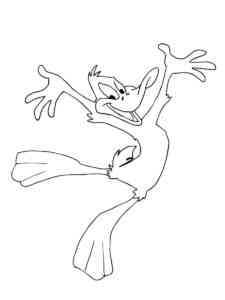 Daffy Duck 11 coloring page
