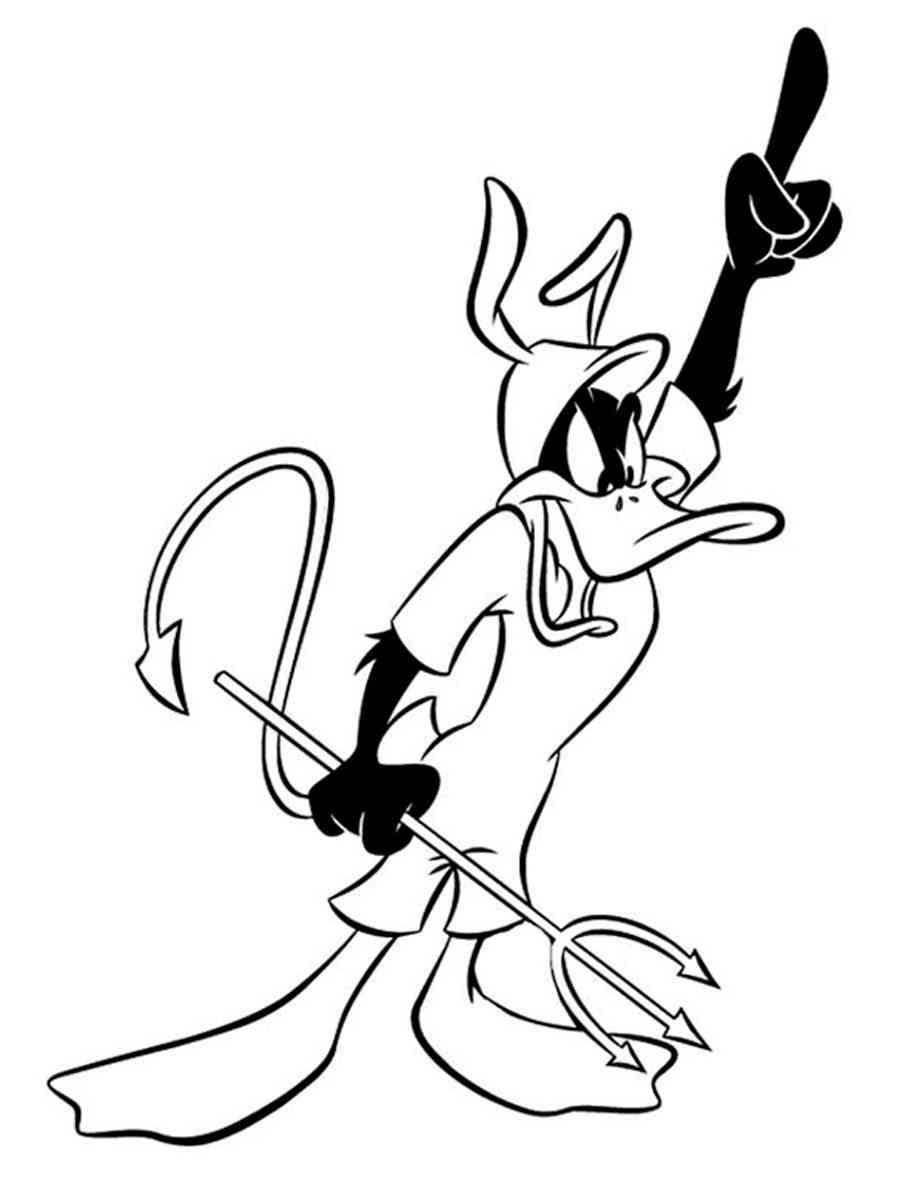 Daffy Duck 12 coloring page