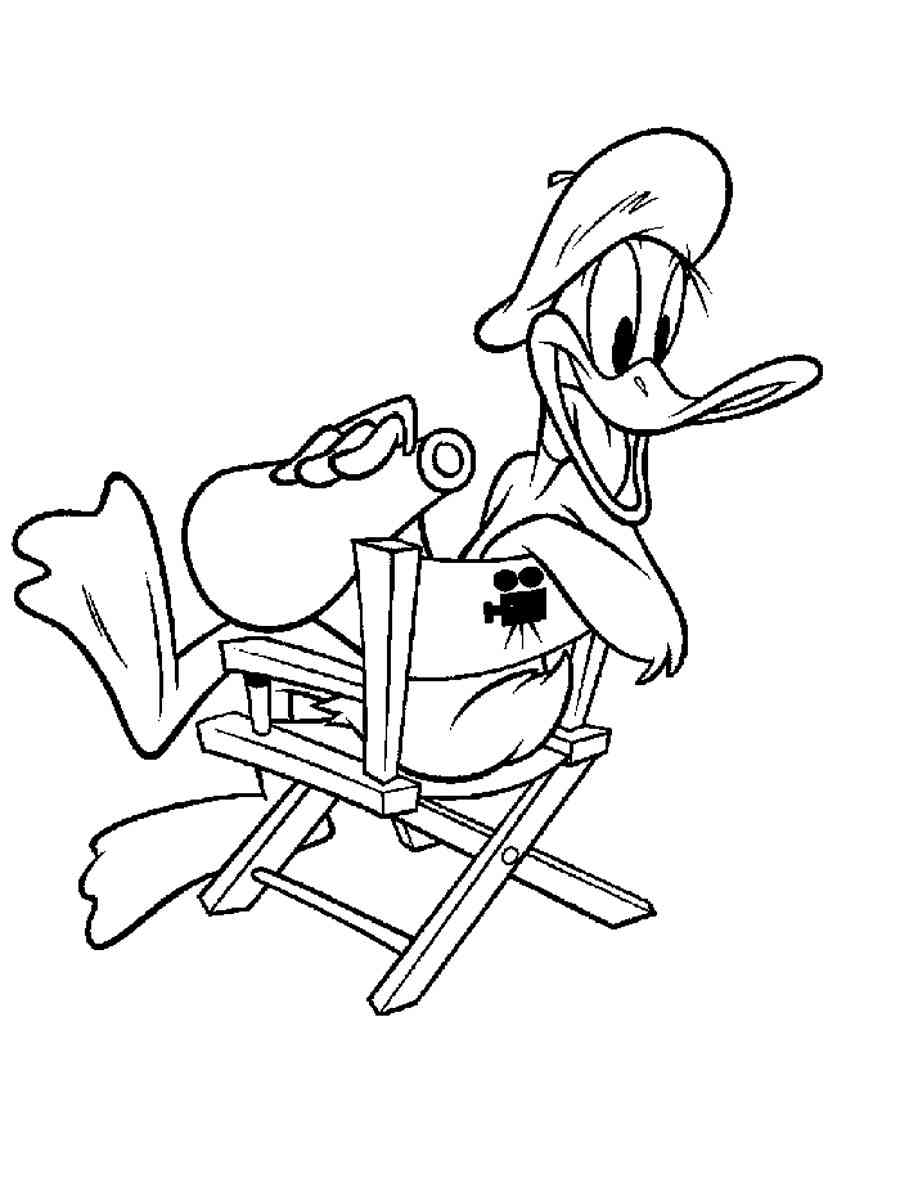 Daffy Duck 13 coloring page