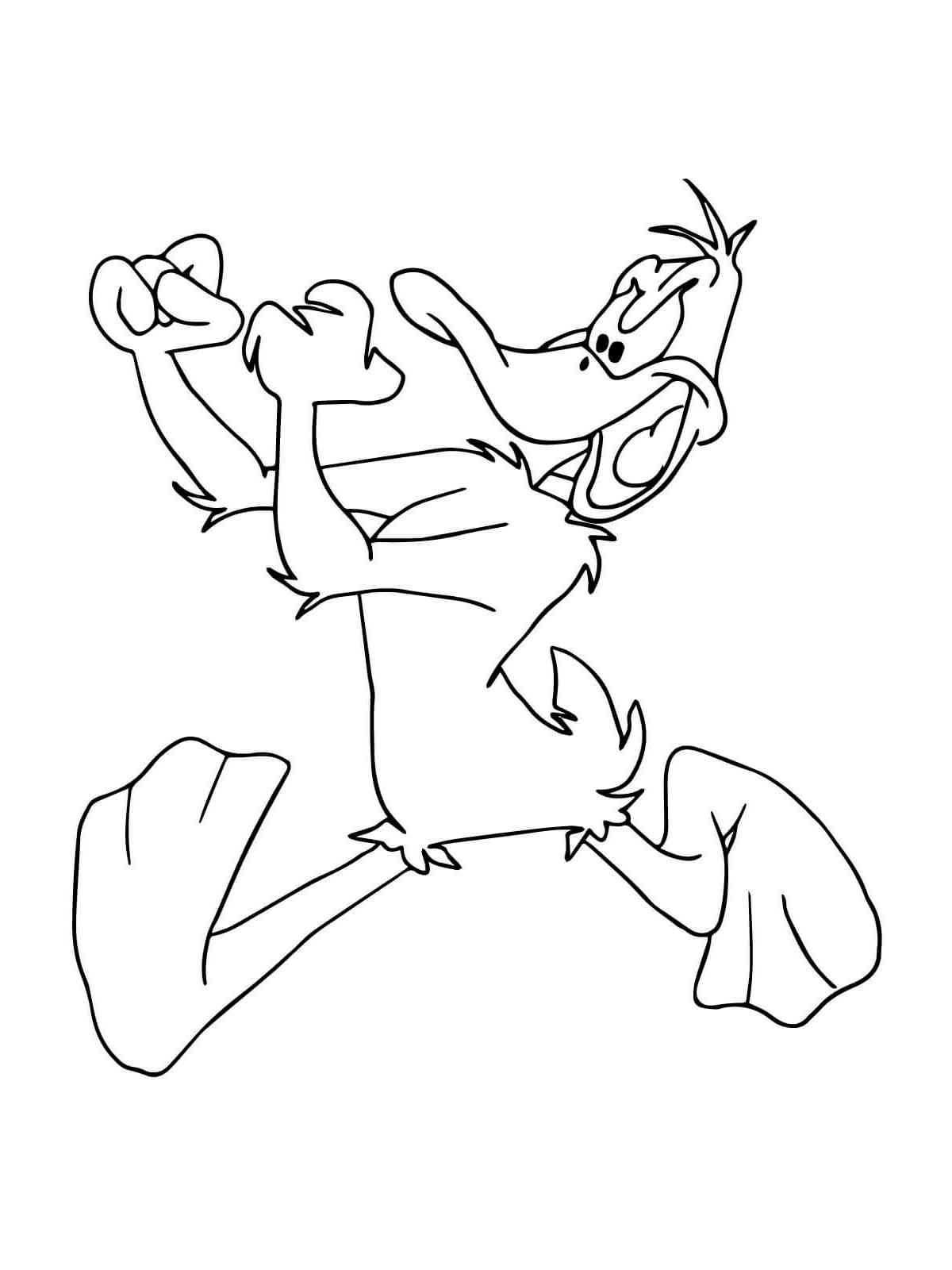 Daffy Duck 14 coloring page