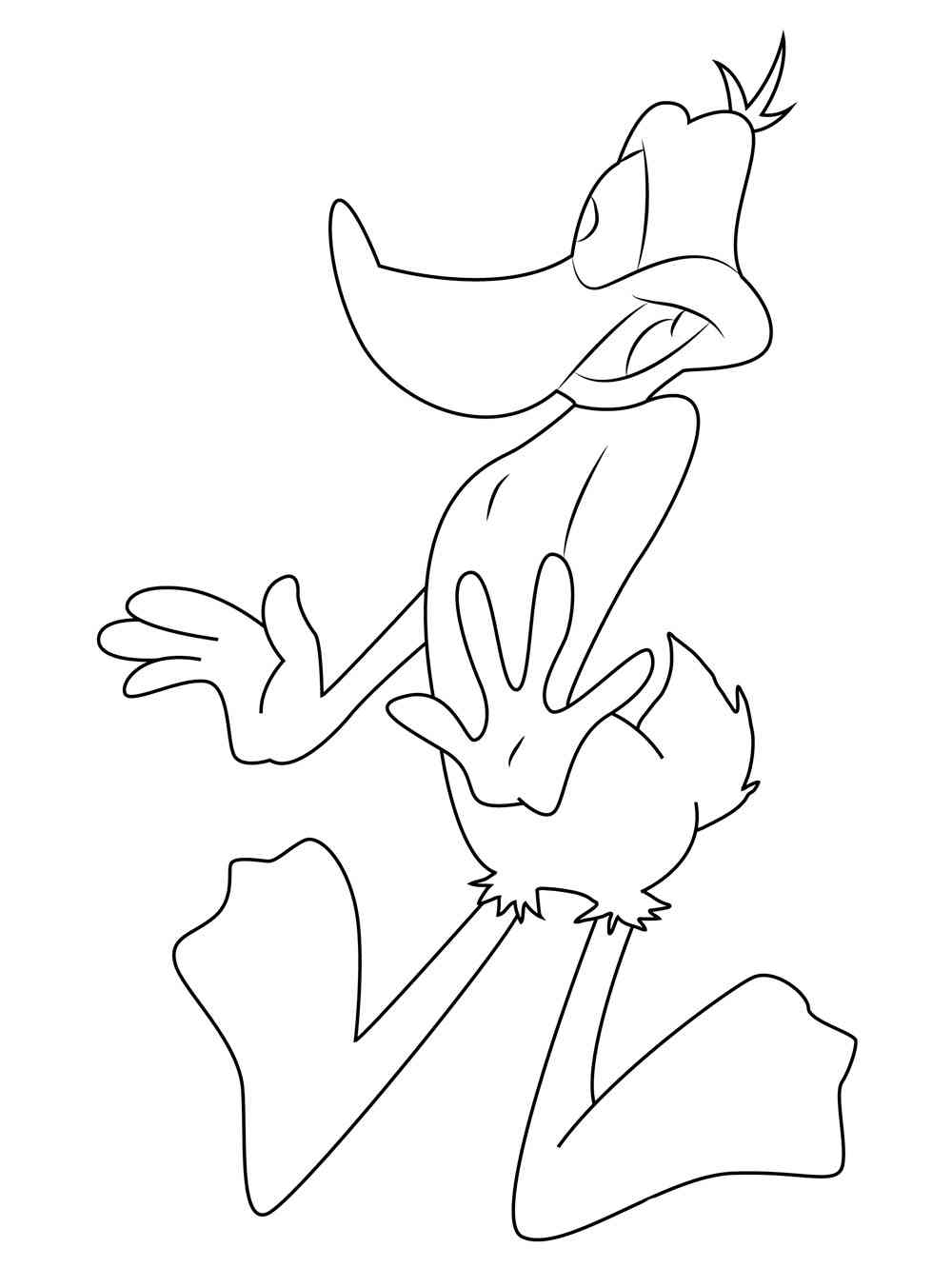 Daffy Duck 15 coloring page