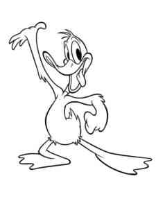 Daffy Duck 17 coloring page