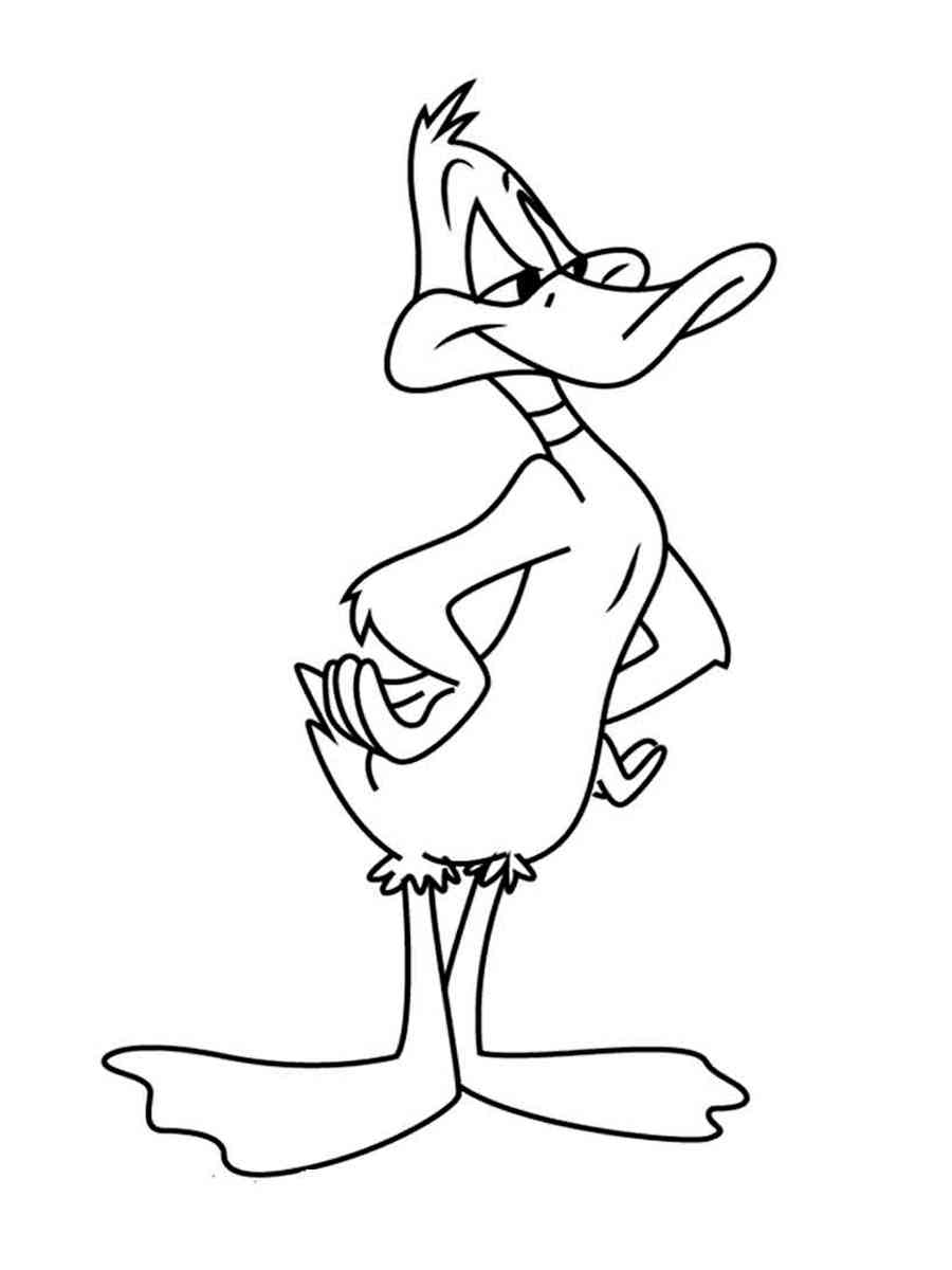 Daffy Duck 18 coloring page