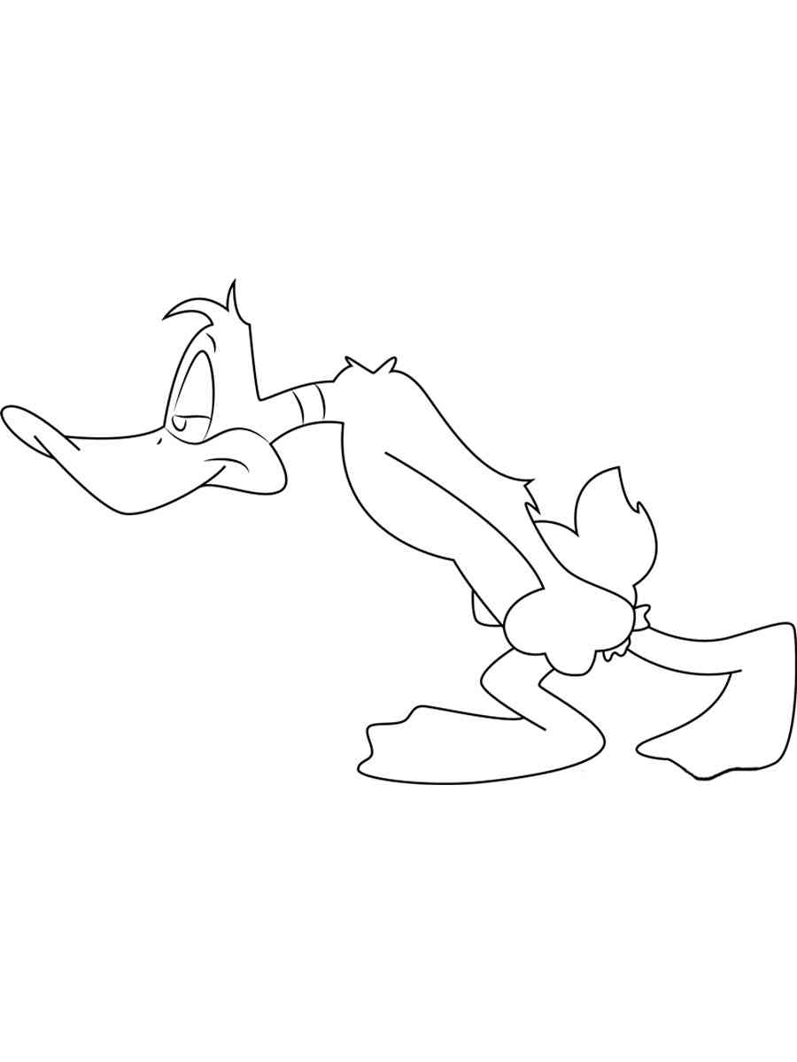Daffy Duck 19 coloring page