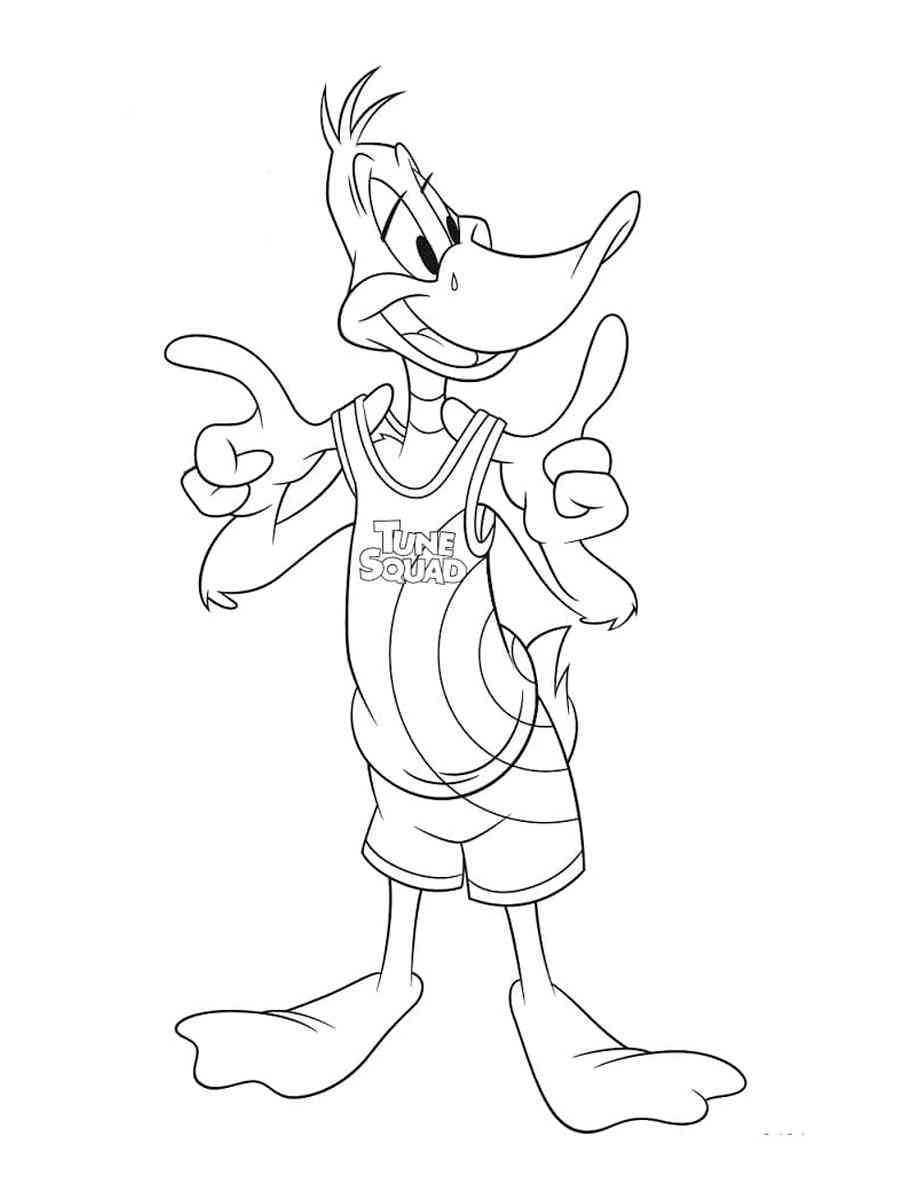 Daffy Duck 20 coloring page