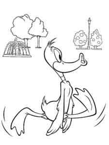 Daffy Duck 4 coloring page