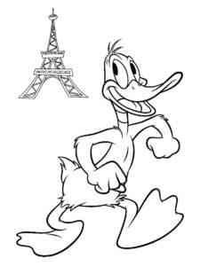 Daffy Duck 6 coloring page