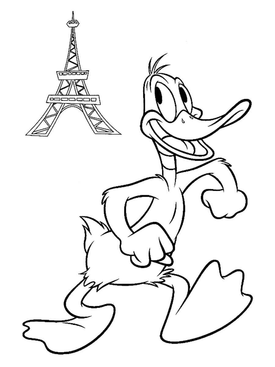 Daffy Duck 6 coloring page