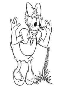Daisy Duck 21 coloring page