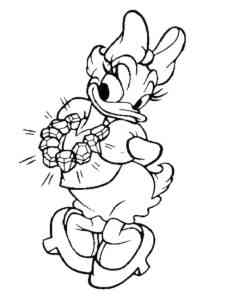 Daisy Duck 30 coloring page