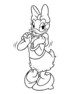 Daisy Duck 33 coloring page