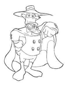 Darkwing Duck 18 coloring page