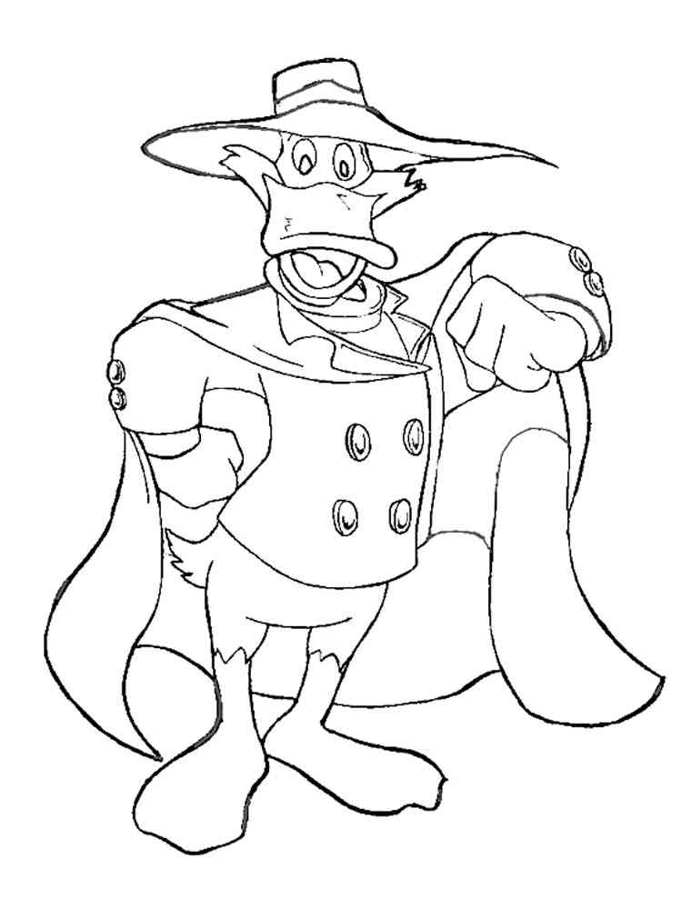 Darkwing Duck 18 coloring page