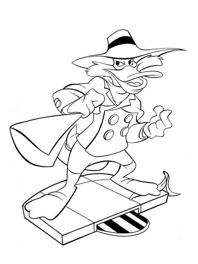 Darkwing Duck 7 coloring page