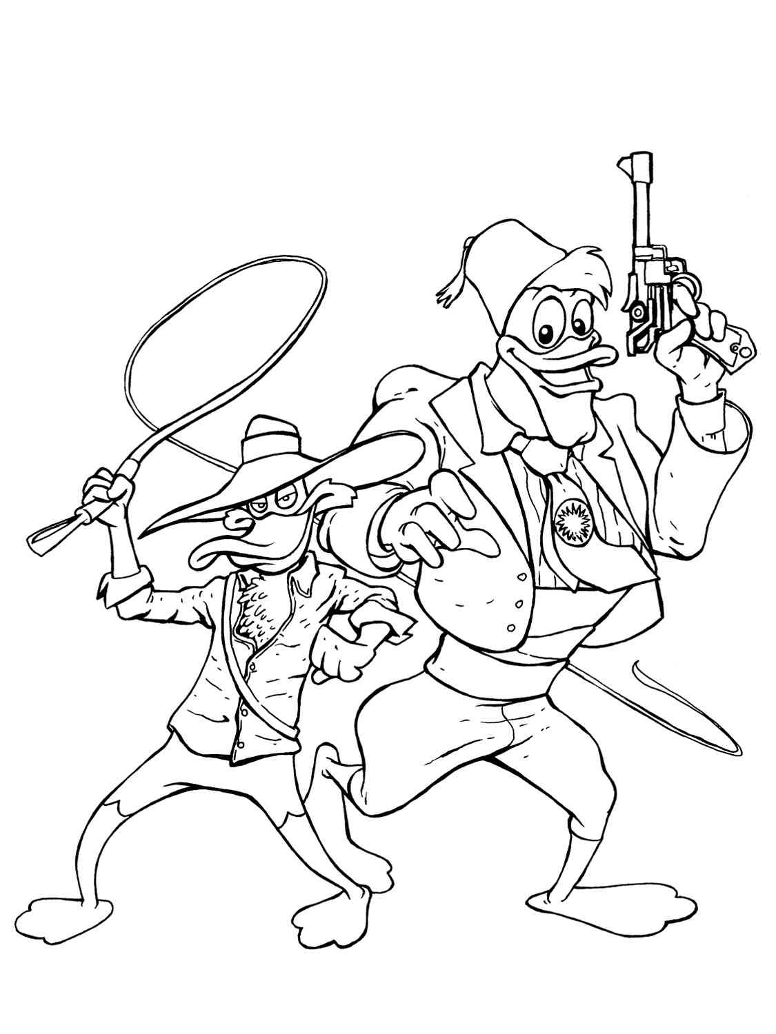 Darkwing Duck 8 coloring page
