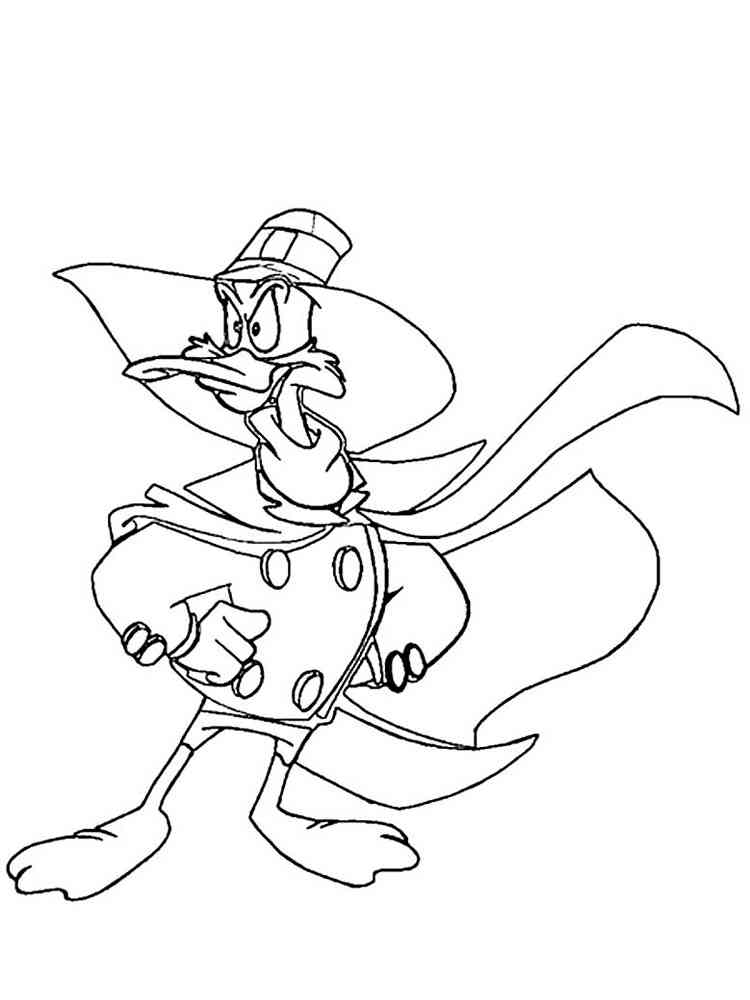 Darkwing Duck 9 coloring page