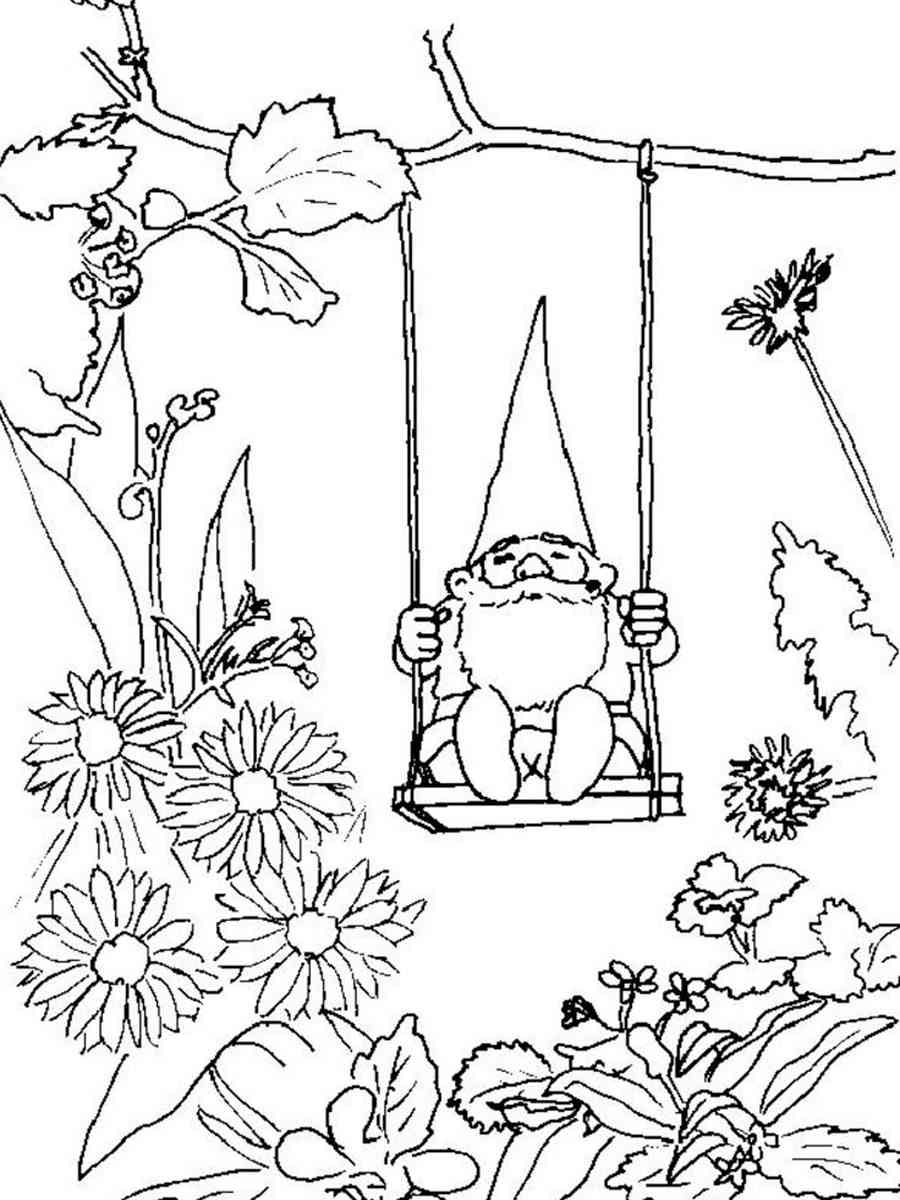 David the Gnome 2 coloring page