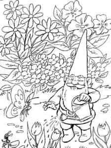 David the Gnome 4 coloring page
